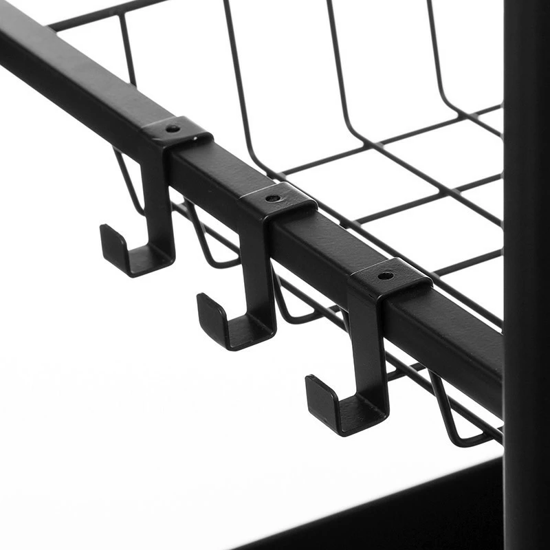 Desserte paniers métal et planche amovible 5Five Desserte Paniers Métal Et Planche Amovible 5Five -Ledepot-bailleul Soldes Magasin desserte paniers metal et planche amovible 5five 2