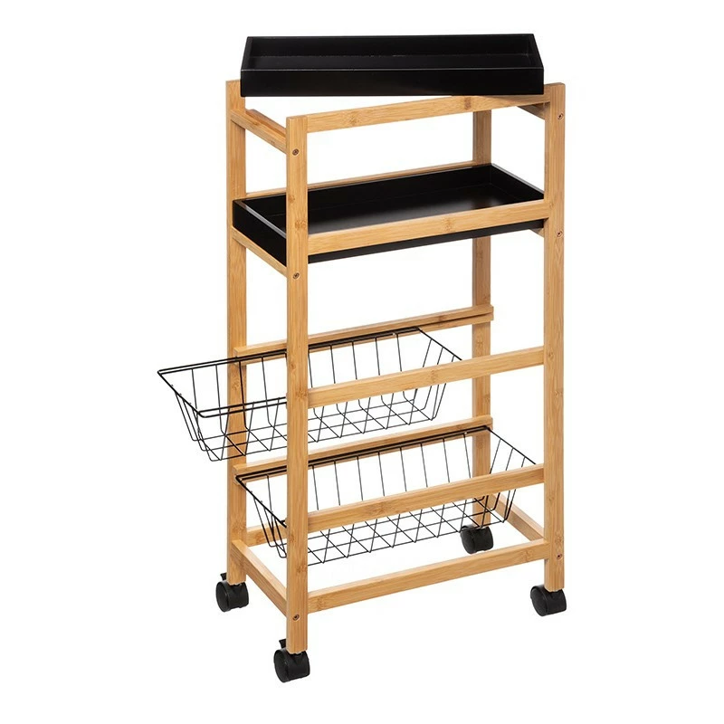 Desserte plateaux et paniers Blackbamboo 5Five Desserte Plateaux Et Paniers Blackbamboo 5Five -Ledepot-bailleul Soldes Magasin desserte plateaux et paniers blackbamboo 5five 1