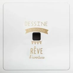 Ensemble Table + 2 Tabourets Enfant Blanc Doré Dream Atmosphera 6 Ensemble Table + 2 Tabourets Enfant Blanc Doré Dream Atmosphera -Ledepot-bailleul Soldes Magasin ensemble table 2 tabourets enfant blanc dore dream atmosphera 4