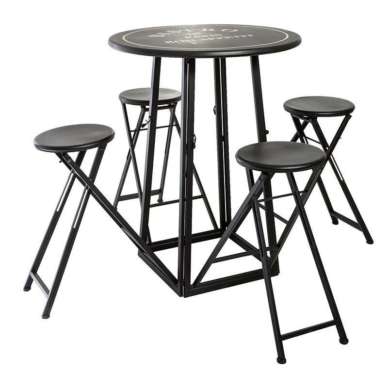 Ensemble table haute et 4 tabourets ext Atmosphera Ensemble Table Haute Et 4 Tabourets Ext Atmosphera -Ledepot-bailleul Soldes Magasin ensemble table haute et 4 tabourets ext atmosphera