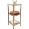 Étagère 3 Niveaux Bambou -Ledepot-bailleul Soldes Magasin etagere 3 niveaux bambou