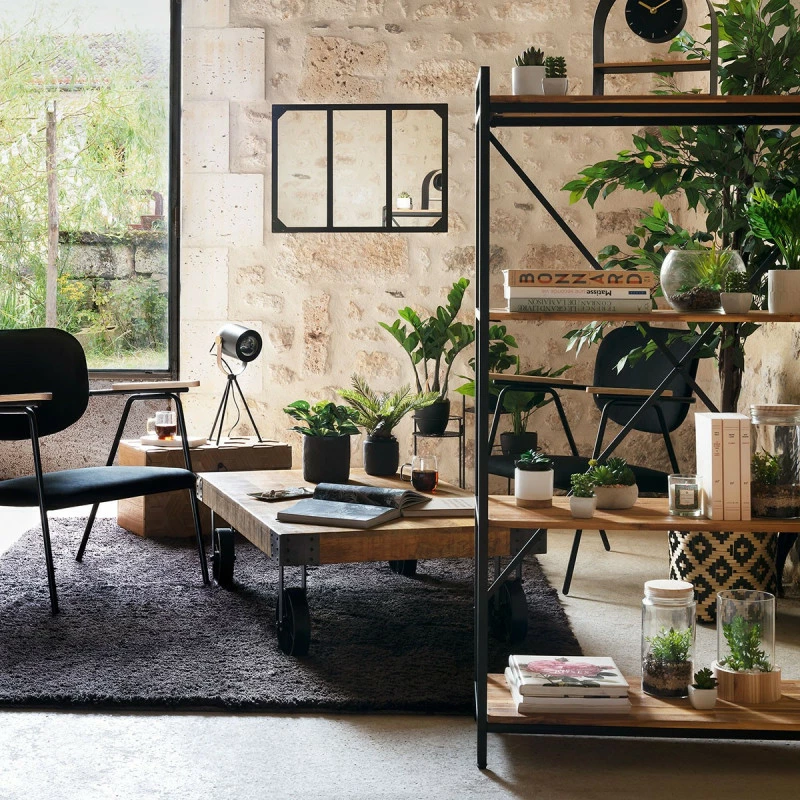 Étagère 4 niveaux Edena Atmosphera Étagère 4 Niveaux Edena Atmosphera -Ledepot-bailleul Soldes Magasin etagere 4 niveaux edena atmosphera 3