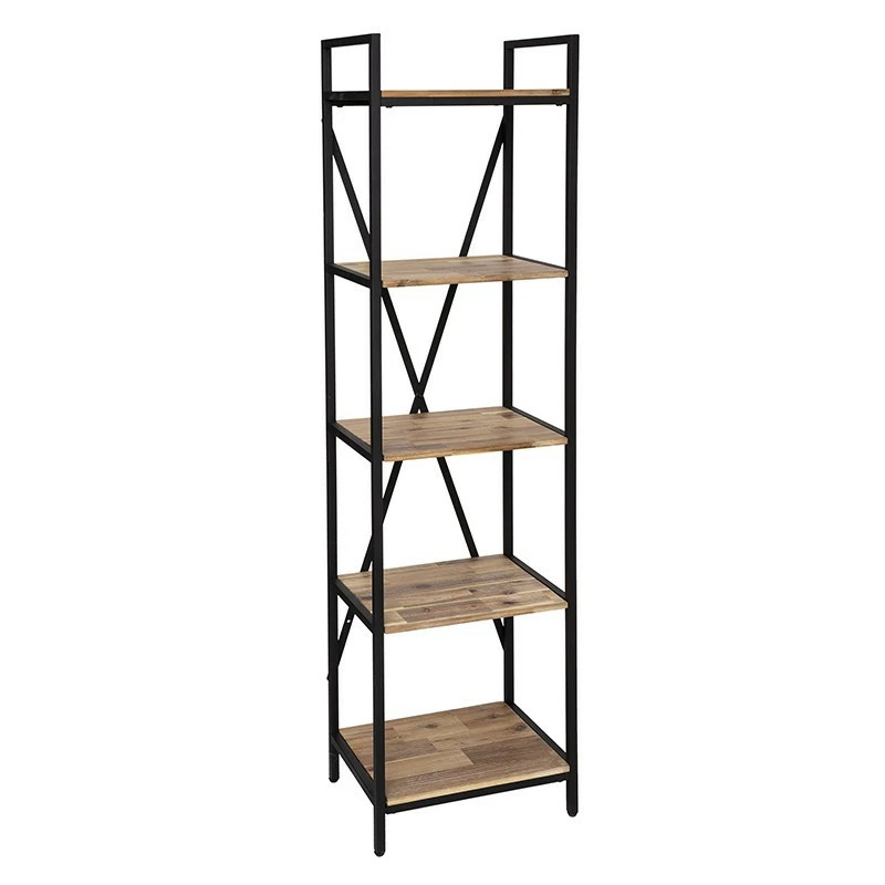 Etagère 5 niveaux Edena 45x180 Atmosphera Etagère 5 Niveaux Edena 45x180 Atmosphera -Ledepot-bailleul Soldes Magasin etagere 5 niveaux edena 45x180 atmosphera