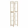 Etagère 6 Niveaux H180 Cm Bambou Nuovo 2 Etagère 6 Niveaux H180 Cm Bambou Nuovo -Ledepot-bailleul Soldes Magasin etagere 6 niveaux h180 cm bambou nuovo