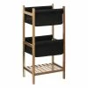 Etagère Acacia 3 Niveaux Blackacia 5Five -Ledepot-bailleul Soldes Magasin etagere acacia 3 niveaux blackacia 5five
