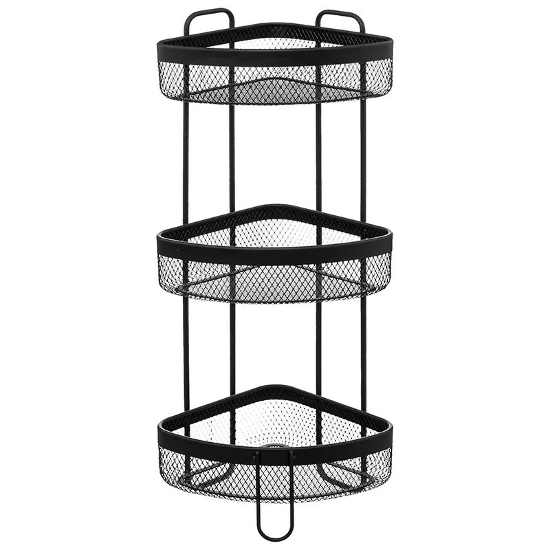 Etagère d'angle 3 niveaux métal noir Mayaj 5Five Etagère D'angle 3 Niveaux Métal Noir Mayaj 5Five -Ledepot-bailleul Soldes Magasin etagere d angle 3 niveaux metal noir mayaj 5five