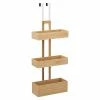 Etagère De Porte 3 Niveaux Bambou 5Five -Ledepot-bailleul Soldes Magasin etagere de porte 3 niveaux bambou 5five