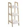 Etagère Inclinée 3 Niveaux Blanc Natureo 5Five -Ledepot-bailleul Soldes Magasin etagere inclinee 3 niveaux blanc natureo 5five