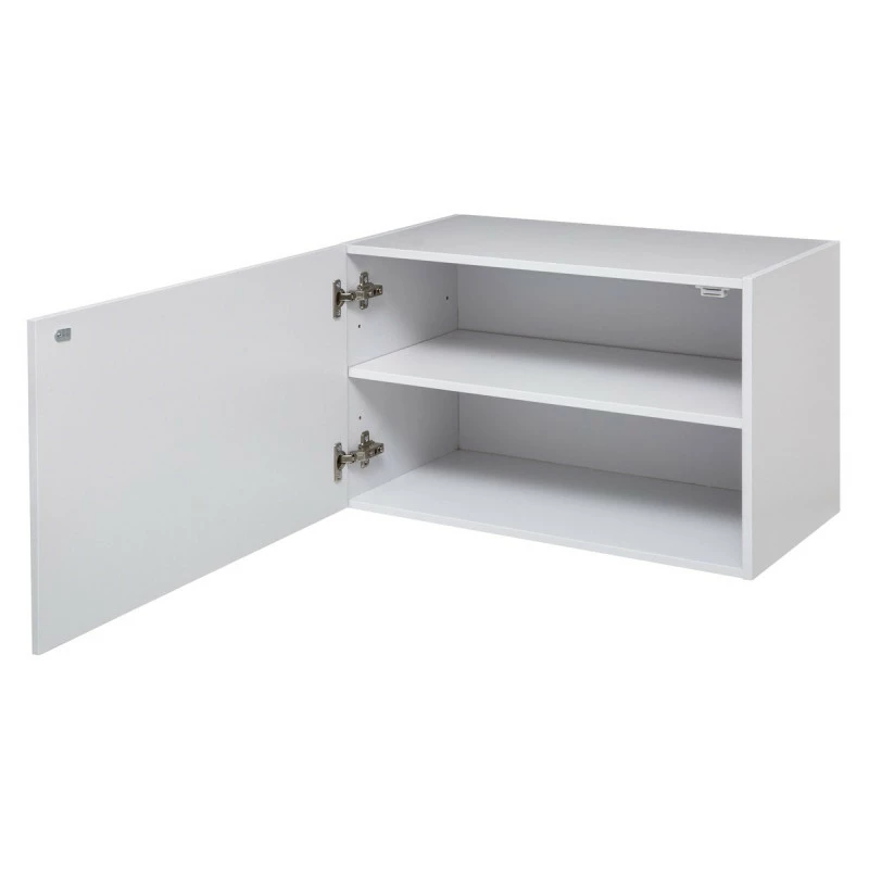 Etagère murale 2 niveaux + porte 57x30 blanc Fixup 5Five Etagère Murale 2 Niveaux + Porte 57x30 Blanc Fixup 5Five -Ledepot-bailleul Soldes Magasin etagere murale 2 niveaux porte 57x30 blanc fixup 5five