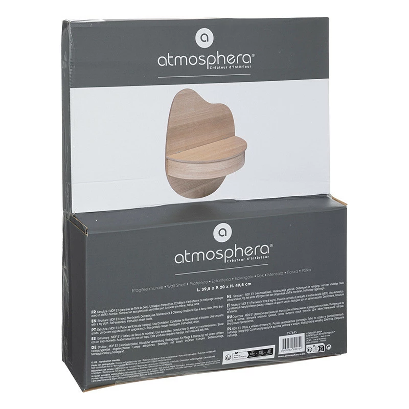 Etagère murale MDF Giuseppe Atmosphera Etagère Murale MDF Giuseppe Atmosphera -Ledepot-bailleul Soldes Magasin etagere murale mdf giuseppe atmosphera 2