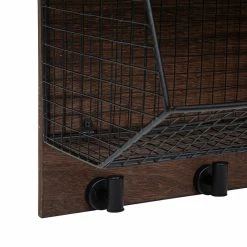 Etagère Murale Métal Et Bois Darrel Atmosphera -Ledepot-bailleul Soldes Magasin etagere murale metal et bois darrel atmosphera 2