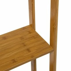 Etagère Murale 2 Niveaux Bambou 5Five -Ledepot-bailleul Soldes Magasin etagere murale niveaux bambou 5five 3