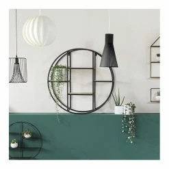 Etagère Murale Ronde Torof D78 Atmosphera -Ledepot-bailleul Soldes Magasin etagere murale ronde torof atmosphera 4