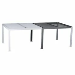 Extension Latérale Pour Pergola Majaé 3,6x3,6m Hespéride -Ledepot-bailleul Soldes Magasin extension laterale pour pergola majae 36x36m hesperide 1 2