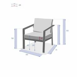 Fauteuil 1 Place Pavane Graphite Hespéride -Ledepot-bailleul Soldes Magasin fauteuil 1 place pavane graphite hesperide 5
