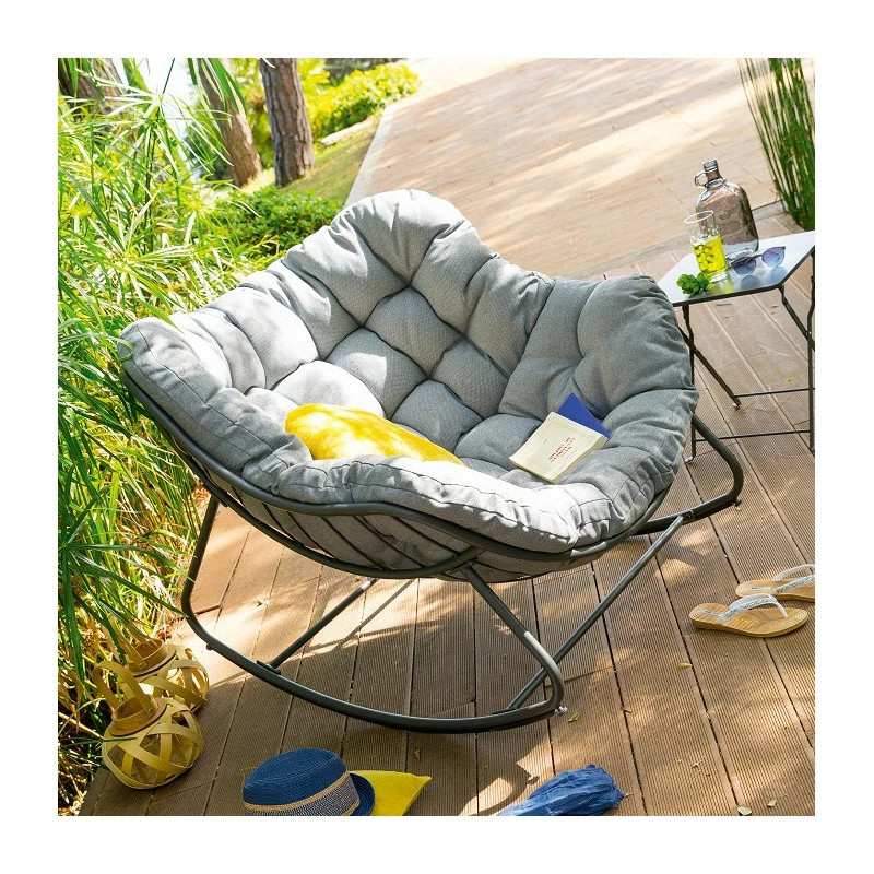 Fauteuil bascule extérieur Paopao Hespéride Fauteuil Bascule Extérieur Paopao Hespéride -Ledepot-bailleul Soldes Magasin fauteuil bascule exterieur paopao hesperide 1