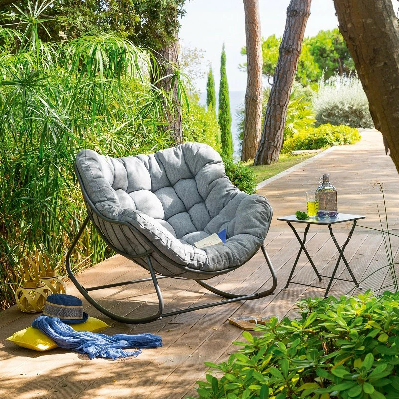 Fauteuil bascule extérieur Paopao Hespéride Fauteuil Bascule Extérieur Paopao Hespéride -Ledepot-bailleul Soldes Magasin fauteuil bascule exterieur paopao hesperide 2