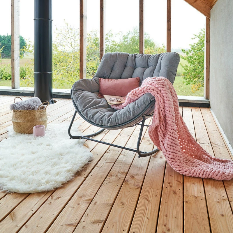 Fauteuil bascule extérieur Paopao Hespéride Fauteuil Bascule Extérieur Paopao Hespéride -Ledepot-bailleul Soldes Magasin fauteuil bascule exterieur paopao hesperide 6