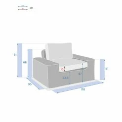 Fauteuil De Salon De Jardin Savinia Coloris Tahini Hespéride -Ledepot-bailleul Soldes Magasin fauteuil de salon de jardin savinia coloris tahini hesperide 1 3