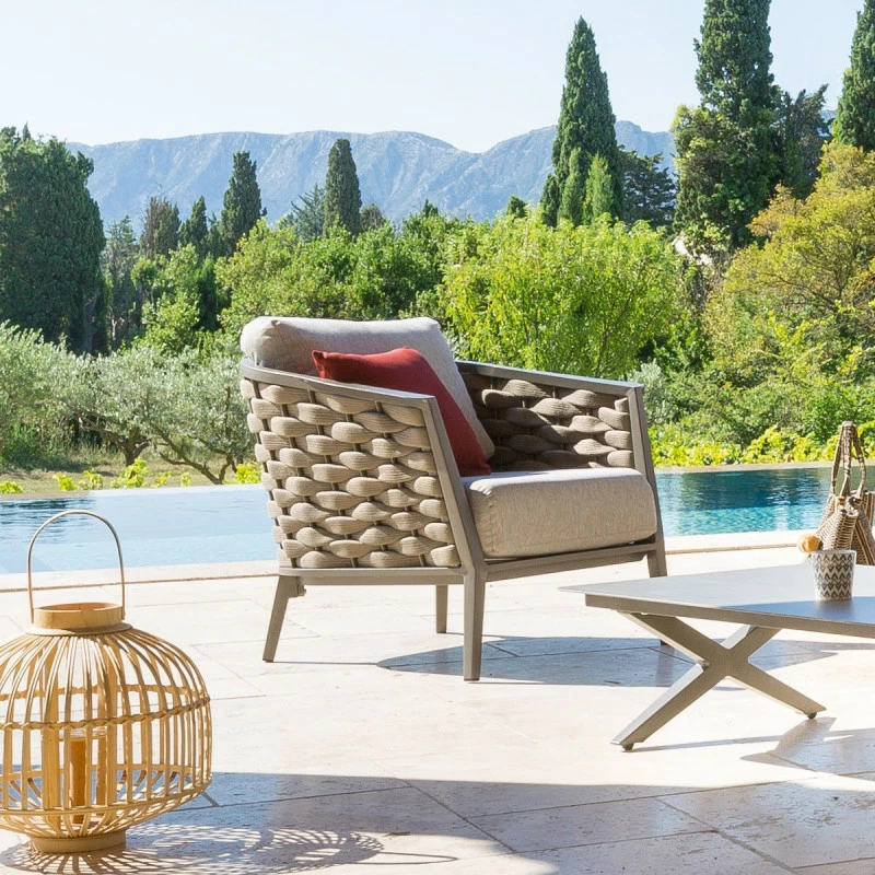 Fauteuil de salon extérieur 1 place Embruns Hespéride Fauteuil De Salon Extérieur 1 Place Embruns Hespéride -Ledepot-bailleul Soldes Magasin fauteuil de salon exterieur 1 place embruns hesperide 1