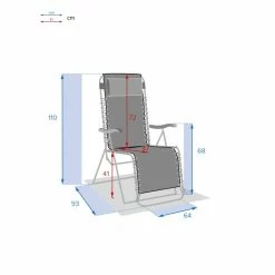 Fauteuil Détente D'extérieur Hespéride Silos Gris Galet -Ledepot-bailleul Soldes Magasin fauteuil detente d exterieur hesperide silos gris galet 6
