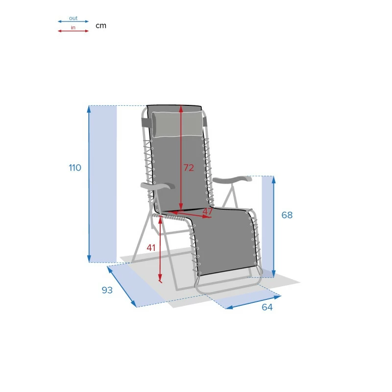 Fauteuil détente d'extérieur Hespéride Silos café Fauteuil Détente D'extérieur Hespéride Silos Café -Ledepot-bailleul Soldes Magasin fauteuil detente d exterieur hesperide silos taupe 3