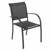 Fauteuil Empilable Piazza Hespéride Anthracite/graphite -Ledepot-bailleul Soldes Magasin fauteuil empilable piazza hesperide anthracite graphite