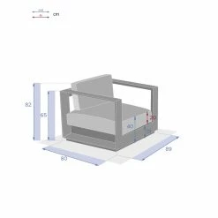 Fauteuil Extérieur 1 Place Allure Hespéride -Ledepot-bailleul Soldes Magasin fauteuil exterieur 1 place allure hesperide 2