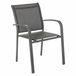 Fauteuil Extérieur Essentia Anthracite/graphite Hespéride
