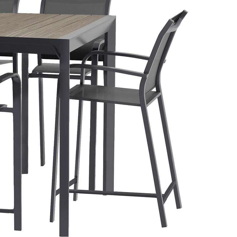 Fauteuil haut Essentia anthracite et graphite Hespéride Fauteuil Haut Essentia Anthracite Et Graphite Hespéride -Ledepot-bailleul Soldes Magasin fauteuil haut essentia anthracite et graphite hesperide 1