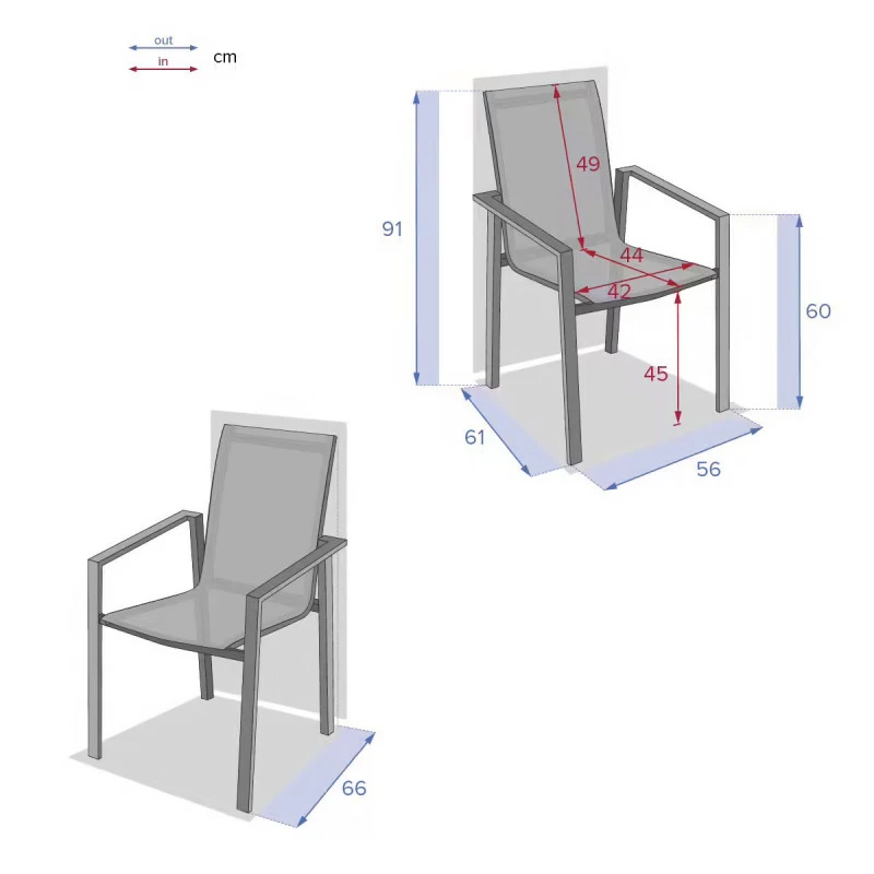 Fauteuil Pavane Hespéride anthracite/graphite Fauteuil Pavane Hespéride Anthracite/graphite -Ledepot-bailleul Soldes Magasin fauteuil pavane hesperide anthracitegraphite 3