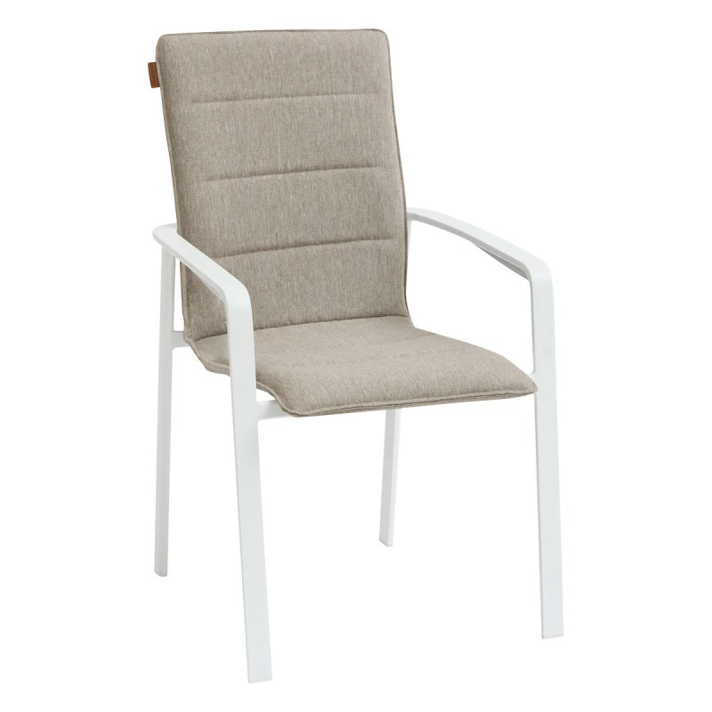 Fauteuil repas extérieur Diese badiane/blanc Hespéride Fauteuil Repas Extérieur Diese Badiane/blanc Hespéride -Ledepot-bailleul Soldes Magasin fauteuil repas exterieur diese badianeblanc hesperide