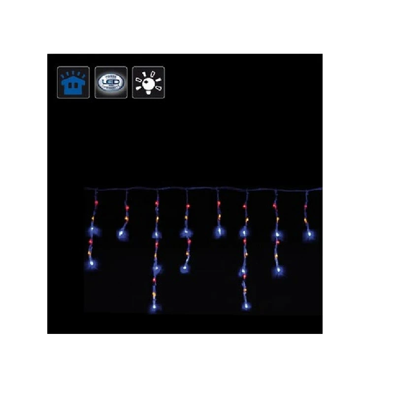 Guirlande rideau stalactite 252 ampoules Leds multicolores Guirlande Rideau Stalactite 252 Ampoules Leds Multicolores -Ledepot-bailleul Soldes Magasin guirlande rideau stalactite 252 ampoules leds multicolores 1
