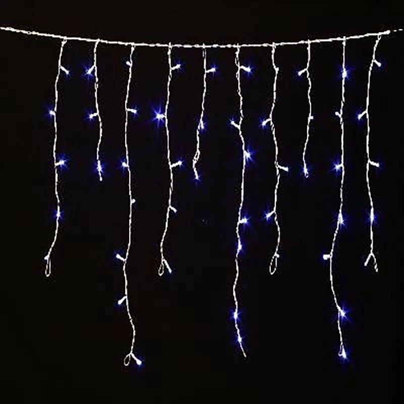 Guirlande 120 LED tombée de neige bleu fil transparent Guirlande 120 LED Tombée De Neige Bleu Fil Transparent -Ledepot-bailleul Soldes Magasin guirlande tombee de neige 120 led bleues fil transparent 1