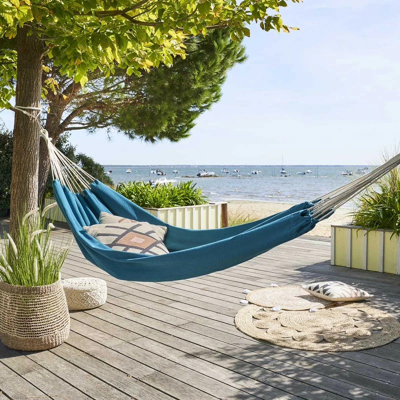 Hamac 150x307 Yaqui bleu canard Hespéride Hamac 150x307 Yaqui Bleu Canard Hespéride -Ledepot-bailleul Soldes Magasin hamac 150x307 yaqui bleu canard hesperide 1 1