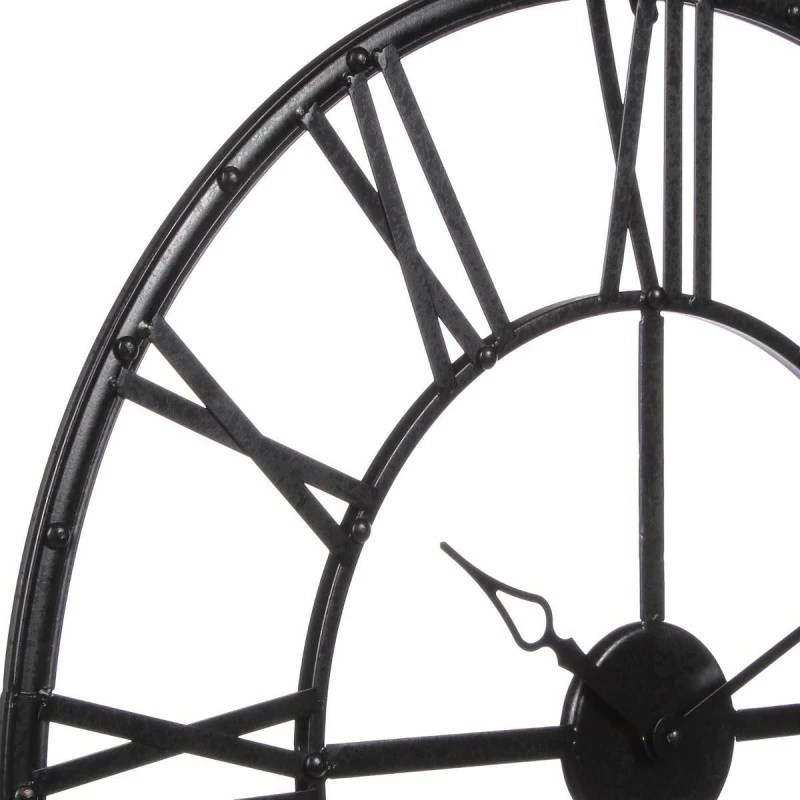Horloge chiffres romains vintage 70 cm noir Atmosphera Horloge Chiffres Romains Vintage 70 Cm Noir Atmosphera -Ledepot-bailleul Soldes Magasin horloge chiffres romains vintage 70 cm noir 1