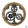 Horloge D58 Mécanisme Bois Et Métal Atmosphera -Ledepot-bailleul Soldes Magasin horloge d58 mecanisme bois et metal atmosphera