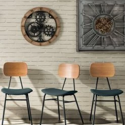 Horloge D58 Mécanisme Bois Et Métal Atmosphera -Ledepot-bailleul Soldes Magasin horloge d58 mecanisme bois et metal atmosphera 1 3