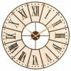Horloge En Bois De 58 Cm De Diamètre -Ledepot-bailleul Soldes Magasin horloge en bois de 58 cm de diametre