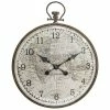 Horloge Métal Vitre Bombée D55 Cm Atmosphera