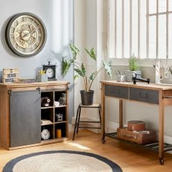 Horloge Style Mécanique 60 Cm Atmosphera -Ledepot-bailleul Soldes Magasin horloge style mecanique 60 cm atmosphera 3