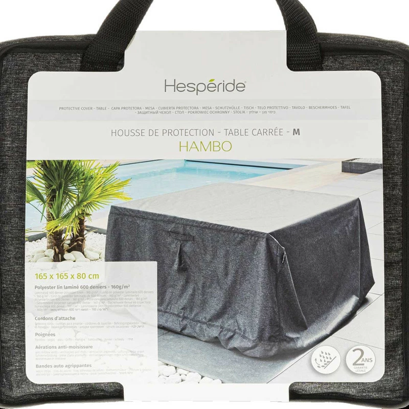 Housse de protection pour table carrée M Hambo Hespéride Housse De Protection Pour Table Carrée M Hambo Hespéride -Ledepot-bailleul Soldes Magasin housse de protection pour table carree m hambo hesperide 3