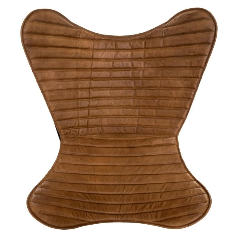 Housse marron côtelé Dario en cuir Atmosphera Housse Marron Côtelé Dario En Cuir Atmosphera -Ledepot-bailleul Soldes Magasin housse marron cotele dario en cuir atmosphera