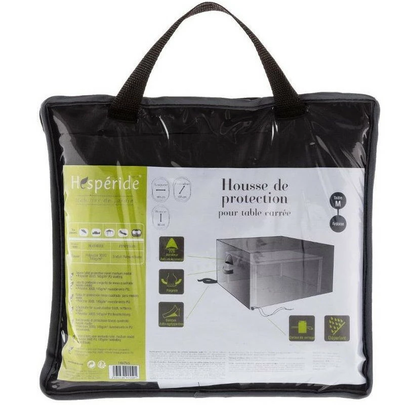 Housse pour table d'extérieur carrée max : 165 cm Hespéride Housse Pour Table D'extérieur Carrée Max : 165 Cm Hespéride -Ledepot-bailleul Soldes Magasin housse pour table d exterieur carree max 165 cm hesperide 1