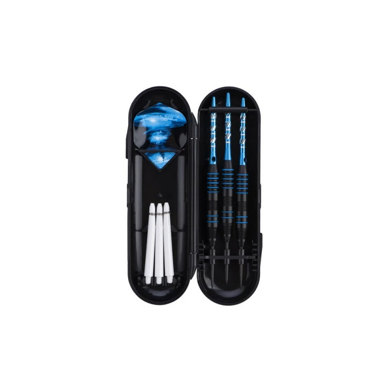 Jeu de 3 fléchettes pro pointe acier 22g Typhoon bleu Jeu De 3 Fléchettes Pro Pointe Acier 22g Typhoon Bleu -Ledepot-bailleul Soldes Magasin jeu de 3 flechettes pro pointe acier 22g typhoon bleu 1 4