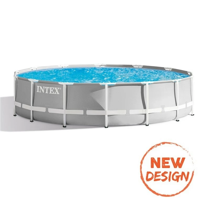 Piscine Prism Frame ronde 4,57 x 1,07 m Intex Piscine Prism Frame Ronde 4,57 X 1,07 M Intex -Ledepot-bailleul Soldes Magasin kit piscine tubulaire avec accessoires 1