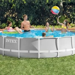 Piscine Prism Frame Ronde 4,57 X 1,07 M Intex 4 Piscine Prism Frame Ronde 4,57 X 1,07 M Intex -Ledepot-bailleul Soldes Magasin kit piscine tubulaire avec accessoires 2