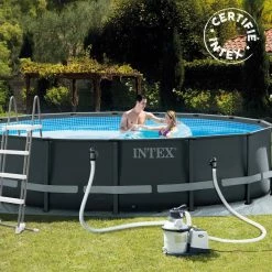 Kit Piscine Tubulaire Ultra XTR 4.88 X H1.22 Intex 5 Kit Piscine Tubulaire Ultra XTR 4.88 X H1.22 Intex -Ledepot-bailleul Soldes Magasin kit piscine tubulaire ultra frame 488xh122 intex 3