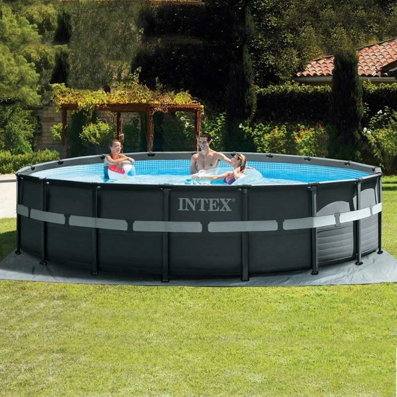 Kit piscine tubulaire Ultra XTR 5.49 x H1.32m Intex Kit Piscine Tubulaire Ultra XTR 5.49 X H1.32m Intex -Ledepot-bailleul Soldes Magasin kit piscine tubulaire ultra frame 549xh132m