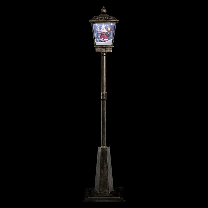 Lampadaire lanterne Père-Noël lumineux et musical Lampadaire Lanterne Père-Noël Lumineux Et Musical -Ledepot-bailleul Soldes Magasin lampadaire lanterne pere noel lumineux et musical